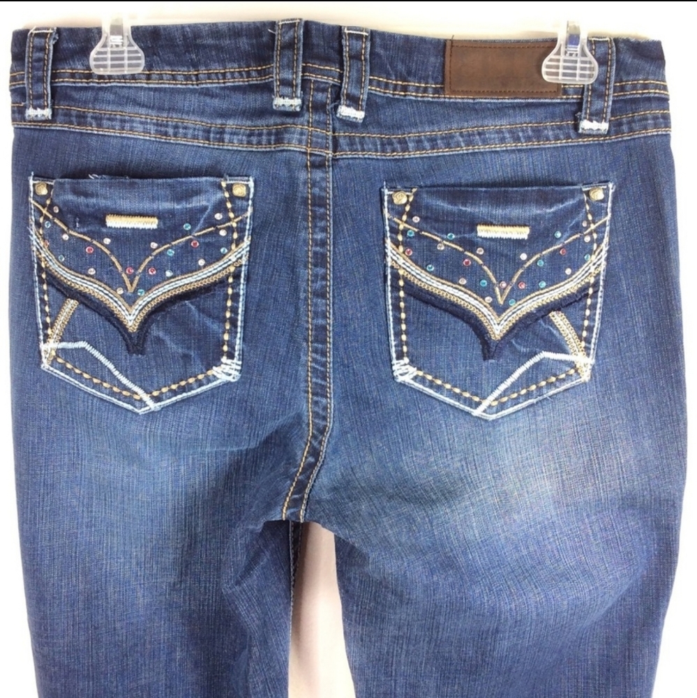 Cowgirl Up Jeans Boot Cut Western Embroidered